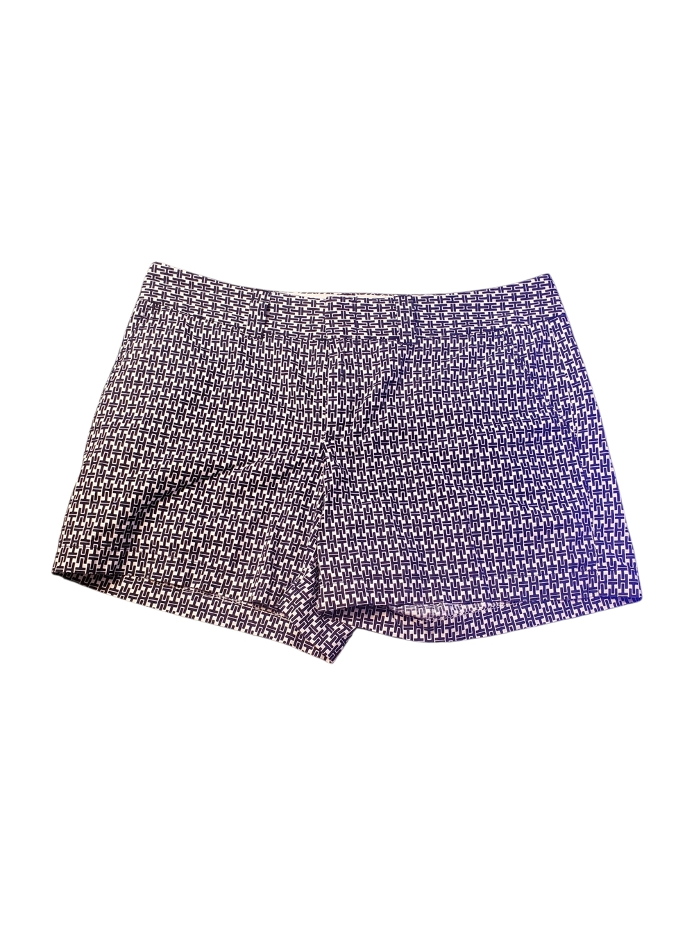 Tommy Hilfiger Pattern Cotton Shorts Pockets Size‎ 12 Women